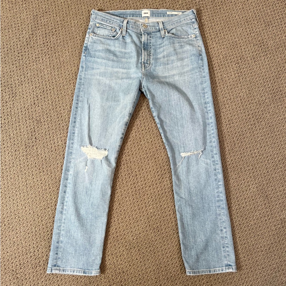 Edwin Elin Crop Straight Jeans
